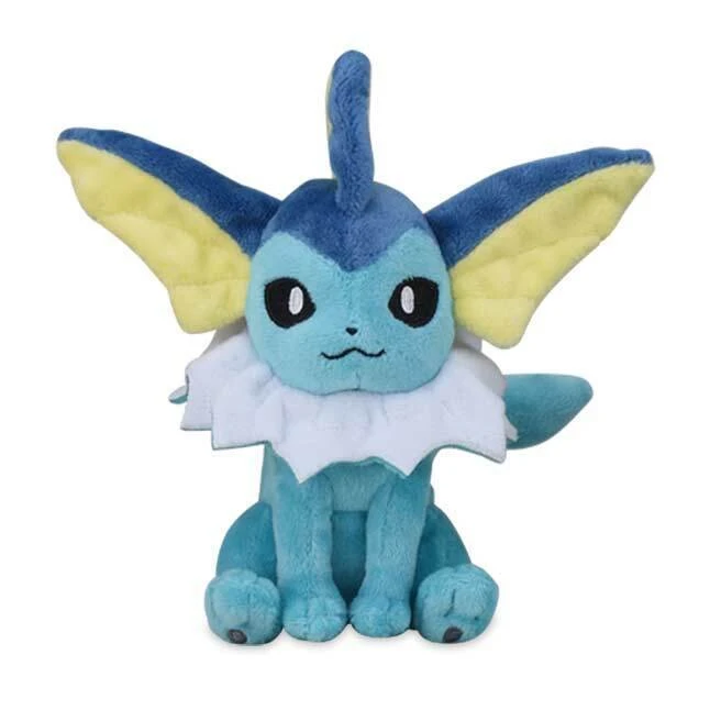 Vaporeon Pokemon Fit Plush #134 - Pokemon Centre Japan Poké Plush 4 Vaporeon Pokemon Fit Plush #134 - Pokemon Centre Japan Poké Plush - Image 2