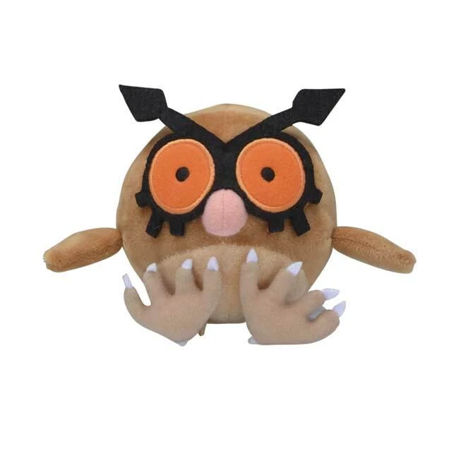 Pokemon Fit Plush - Hoothoot 3 Pokemon Fit Plush - Hoothoot