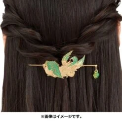 Leafeon Hair Pin - Pokemon Centre Japan Original -TRAINERHUB Sales PKMCJP HC LEAFEON 2