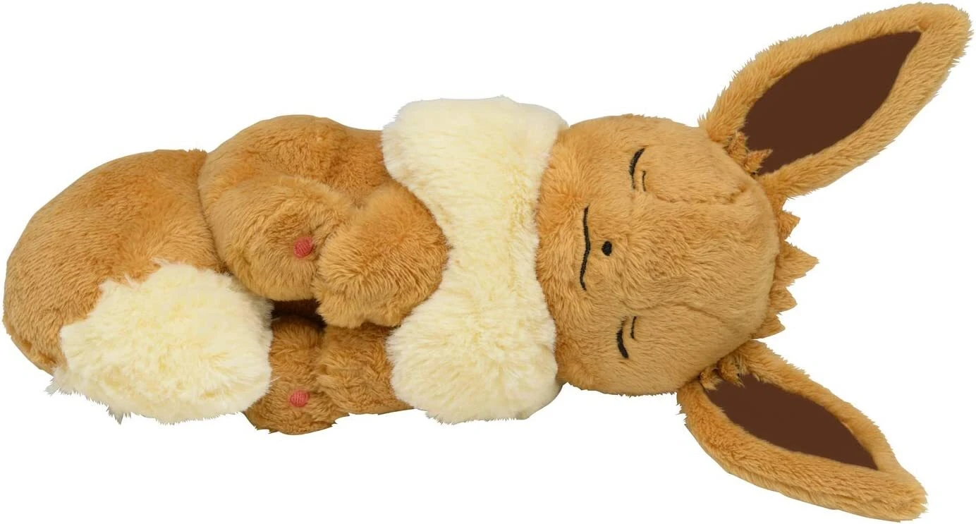 Sleeping Eevee Pokemon Centre Japan Plush - Poké Plush 3 Sleeping Eevee Pokemon Centre Japan Plush - Poké Plush