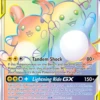 POKEMON Raichu & Alolan Raichu GX SECRET HYPER RARE (241/236) Unified Minds -TRAINERHUB Sales UM 241
