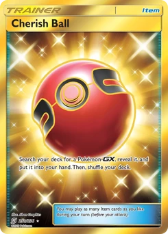 POKEMON Cherish Ball SECRET HYPER RARE (250/236) Unified Minds