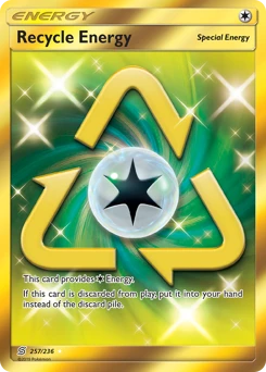POKEMON Recycle Energy SECRET HYPER RARE (256/236) Unified Minds